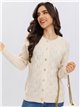 Textured soft knit cardigan (S/M-L/XL)