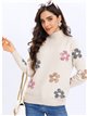 Floral sweater (S/M-L/XL)