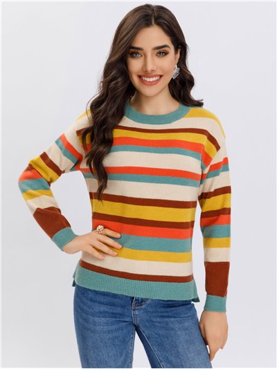 Striped sweater (S/M-L/XL)