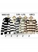 Striped sweater with zip (S/M-L/XL)