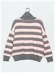 Oversized striped sweater (S/M-L/XL)