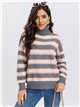 Oversized striped sweater (S/M-L/XL)