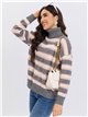 Oversized striped sweater (S/M-L/XL)