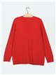 Plus size basic knitted cardigan (M/L-L/XL)