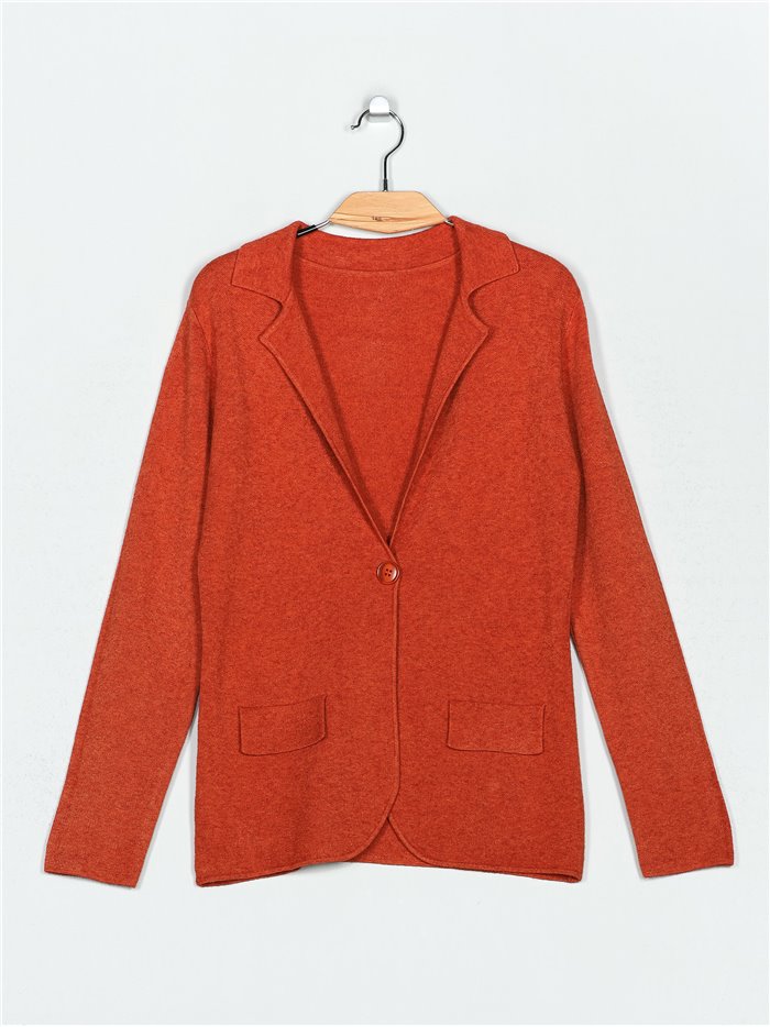 Soft knitted blazer (M/L-L/XL)