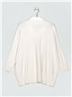 Plus size contrast sweater (S/M-L/XL)