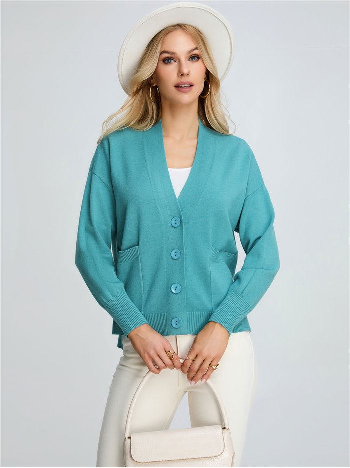 Soft knitted cardigan (S/M-L/XL)