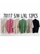 Plus size cardigan with pockets (S/M-L/XL)