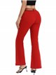 Jeans flare cinturón rojo (S-XXL)