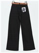 Belted straight jeans negro (S-XXL)