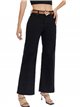 Belted straight jeans negro (S-XXL)