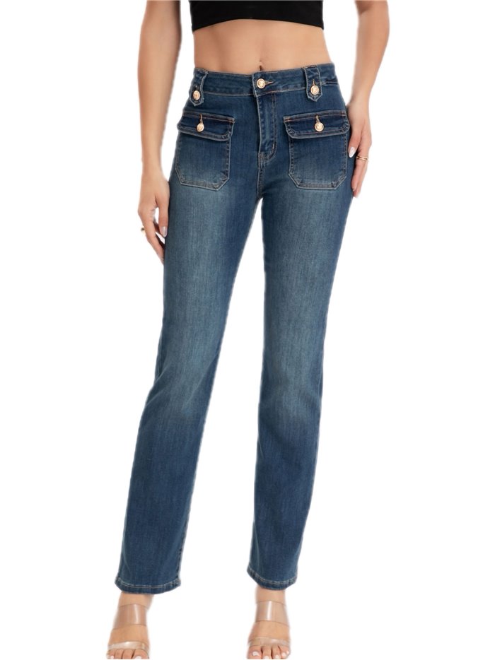 High waist jeans azul (S-XXL)