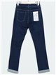 High waist jeans azul (36-46)