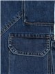 Jeans with pockets azul (S-M-L-XL)