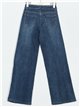 Straight jeans with rhinestone azul (36-46)