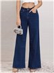 High waist wide-leg jeans azul (S-XXL)