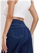 High waist wide-leg jeans azul (S-XXL)