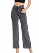 High waist straight jeans gris (S-XXL)