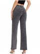 High waist straight jeans gris (S-XXL)