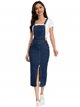 Denim pinafore dress azul (S-XXL)