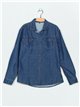 Denim shirt azul (42-52)