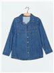 Denim shirt azul (S-XXL)