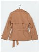 Buttoned trench coat camel (S-M-L-XL)