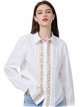 Embroidered shirt with sequins blanco (M-L-XL-XXL)