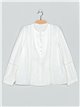 Blusa puntillas blanco (M-L-XL-XXL)