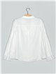 Blusa encaje blanco (M-L-XL-XXL)