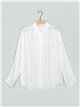 Camisa guipur blanco (M-L-XL-XXL)