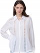 Camisa guipur blanco (M-L-XL-XXL)