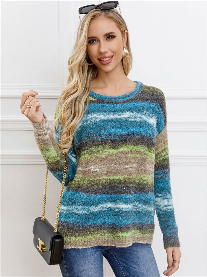 Oversized printed sweater (S/M-L/XL)