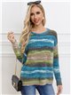 Oversized printed sweater (S/M-L/XL)