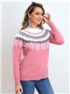 Contrast sweater (S/M-L/XL)