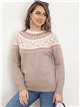 Contrast sweater (S/M-L/XL)