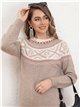 Contrast sweater (S/M-L/XL)