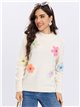 Floral sweater (S/M-L/XL)