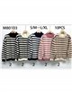 Striped sweater with pearl beads (S/M-L/XL)