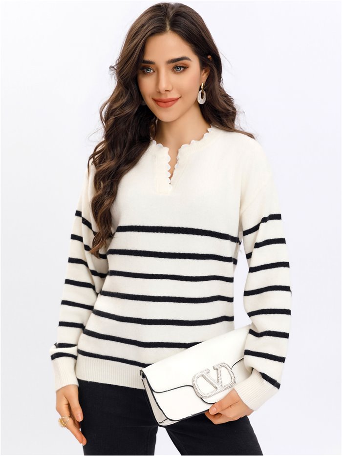 Striped sweater (S/M-L/XL)