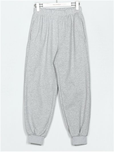 Pantalón jogger felpa (S-M-L)