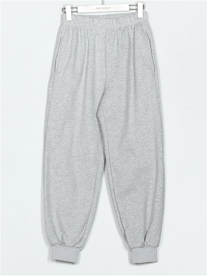 Pantalón jogger felpa (S-M-L)