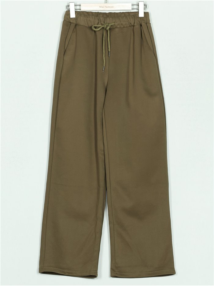 Plush straight trousers (S-M-L)