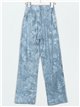 Tie dye straight trousers (S-M-L)