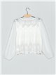 Embroidered blouse (M/L-XL/2XL)