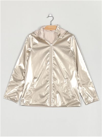 Reversible parka water repellent light-gold (M-L-XL-XXL)