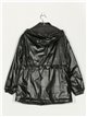 Reversible parka water repellent black (M-XXL)