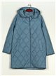 Oversized anorak with hood blue (M-XXL)