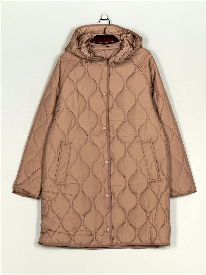 Oversized anorak with hood deep-khaki (M-XXL)