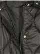 Oversized anorak with hood black (M-XXL)